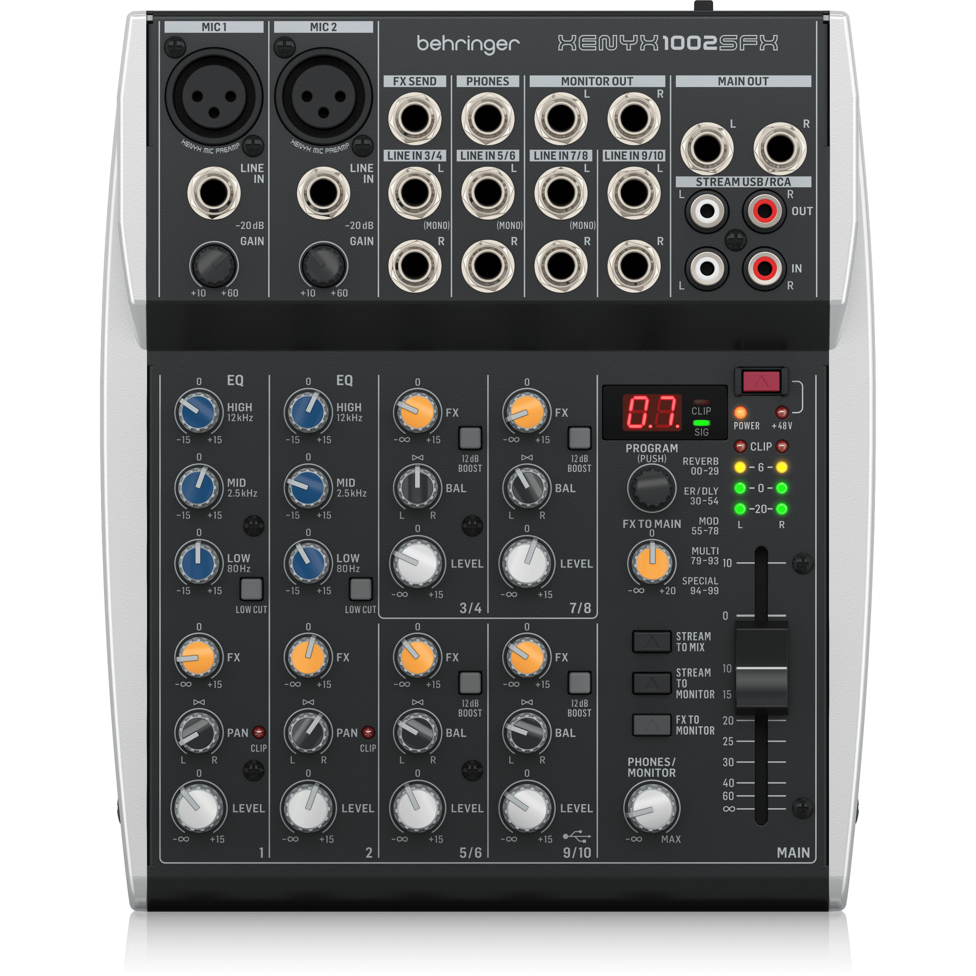 Behringer Xenyx 1002SFX по цене 16&nbsp;830 ₽