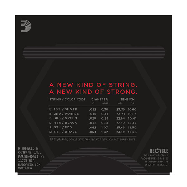 D'Addario NYXL1254 по цене 1&nbsp;820 ₽