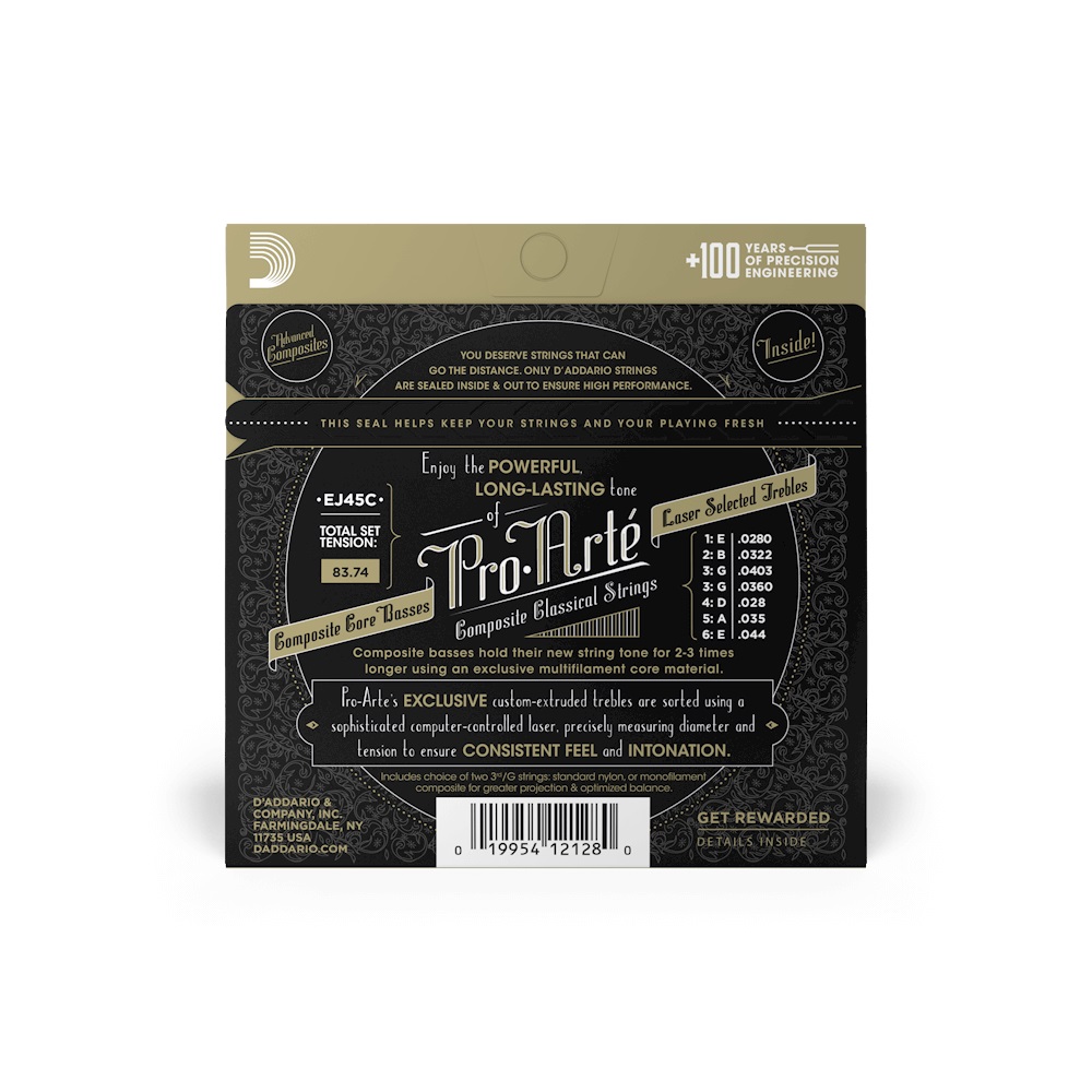 D'Addario EJ45C по цене 1&nbsp;910 ₽