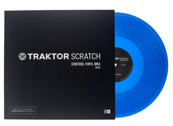 Native Instruments Traktor Scratch Pro Control Vinyl Blue Mk2 по цене 3&nbsp;420 ₽