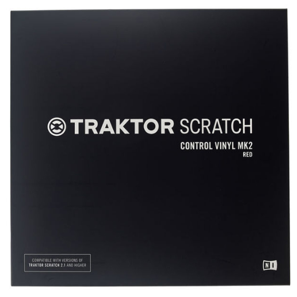 Native Instruments Traktor Scratch Pro Control Vinyl Red Mk2 по цене 3&nbsp;990.00 ₽