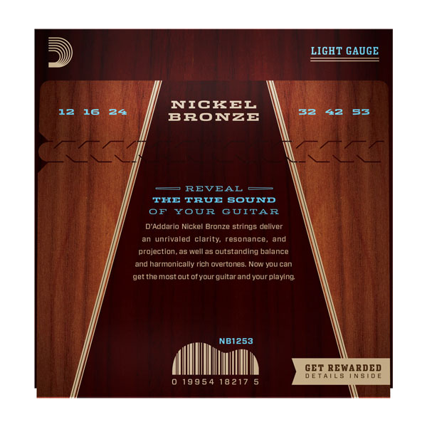 D'Addario NB1253 по цене 1&nbsp;350 ₽