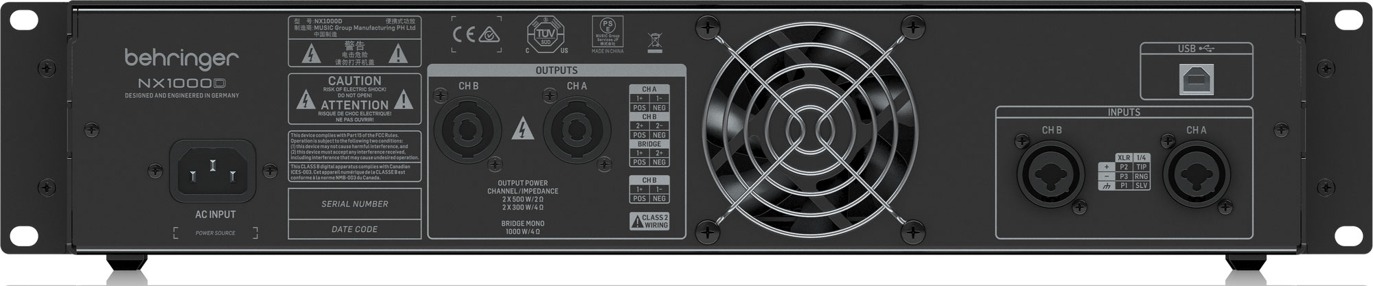 Behringer NX1000D по цене 32&nbsp;740 ₽