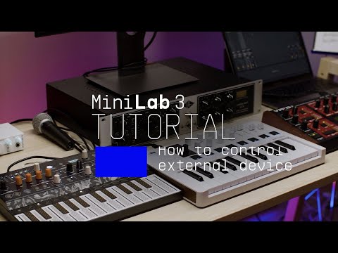 Arturia MiniLAB 3 Champagne по цене 10&nbsp;660 ₽