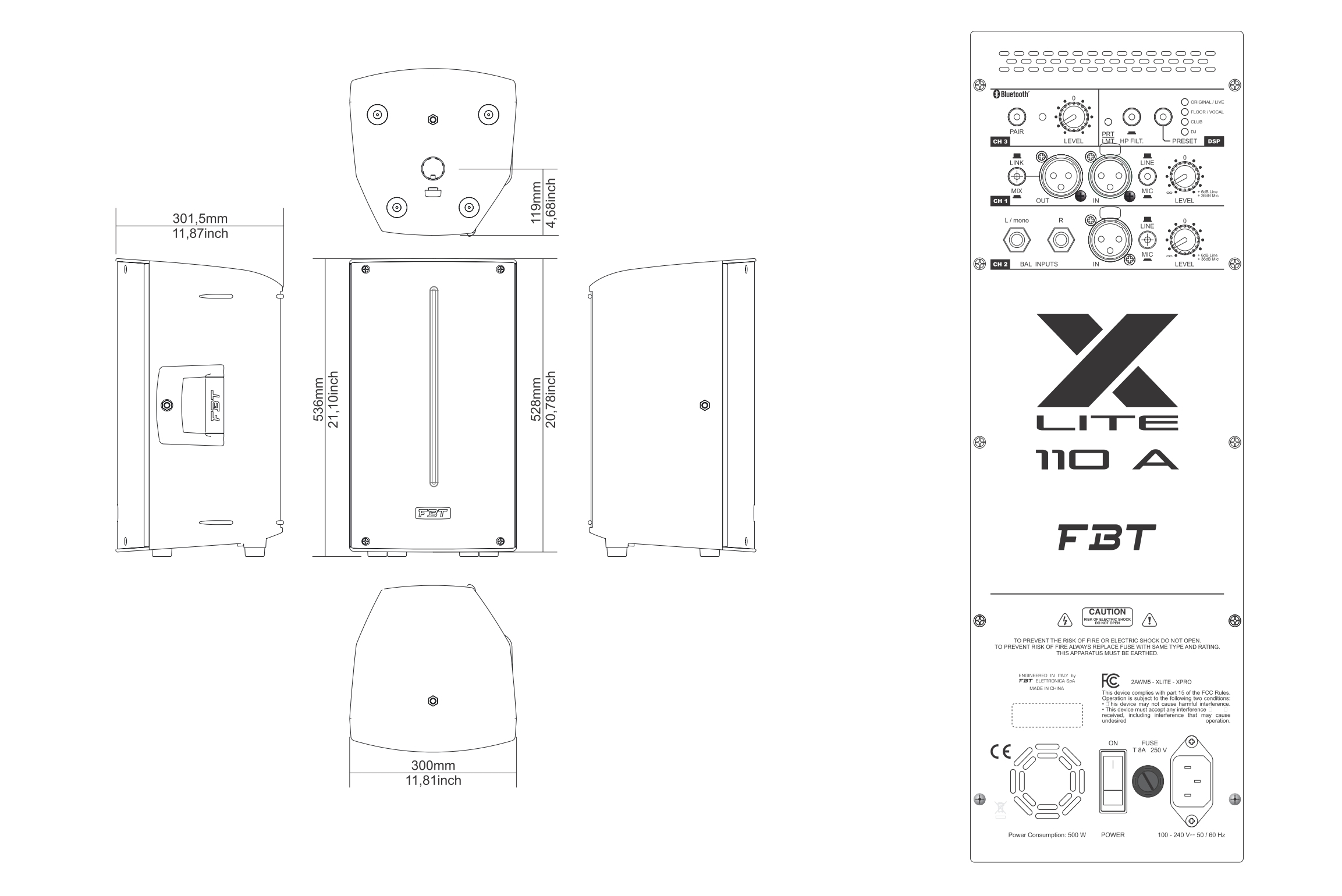 FBT X-LITE 110A по цене 43&nbsp;190 ₽