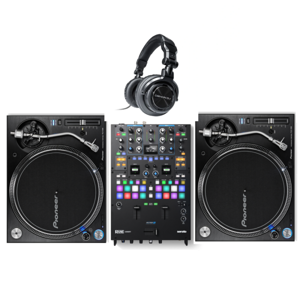 Комплект Pioneer PLX-1000 х2 + Denon DJ HP1100 + Rane Seventy по цене 534&nbsp;380 ₽