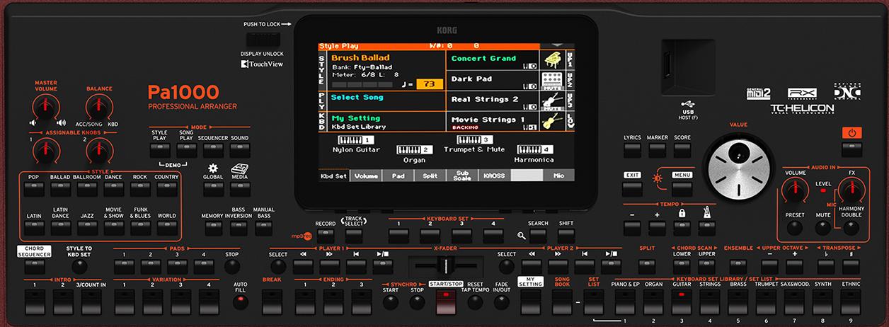 Korg PA1000 по цене 274&nbsp;990 ₽