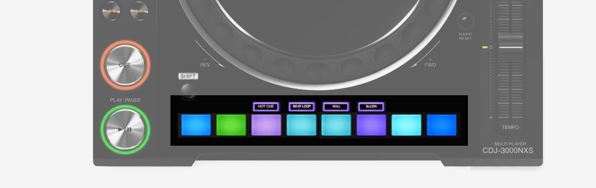 Перформанс пэды CDJ-3000