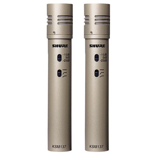 Shure KSM137/SL ST PAIR по цене 113&nbsp;590 ₽