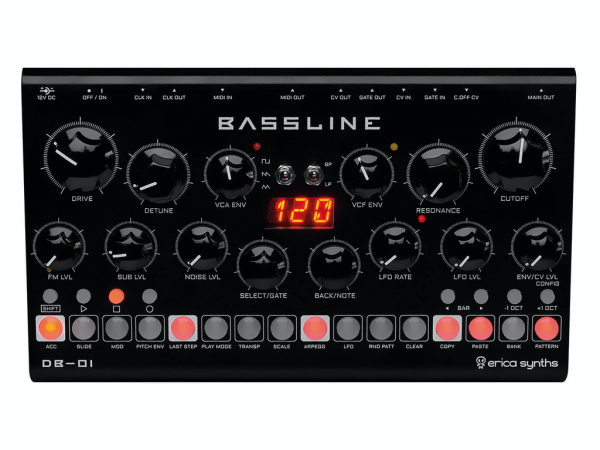 Erica Synths Desktop Bassline DB-01 по цене 61&nbsp;820 ₽