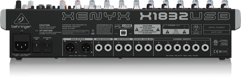 Behringer XENYX X1832USB по цене 28&nbsp;640 ₽