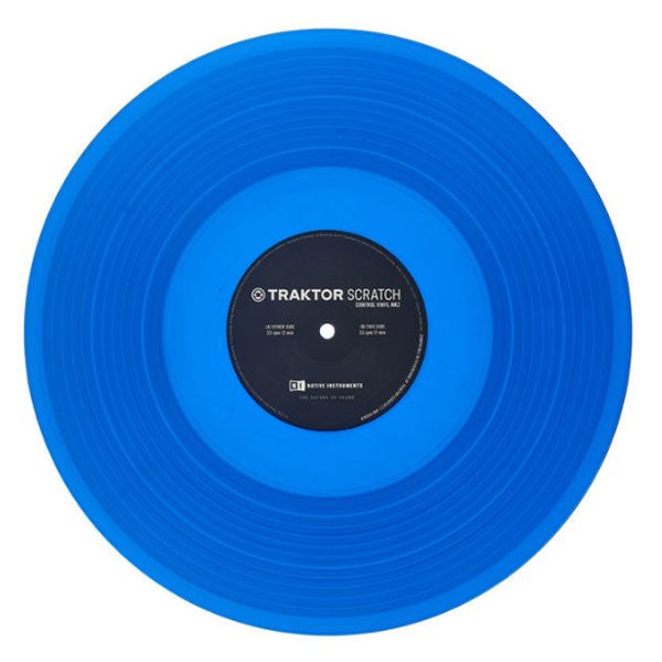 Native Instruments Traktor Scratch Pro Control Vinyl Blue Mk2 по цене 3&nbsp;420 ₽