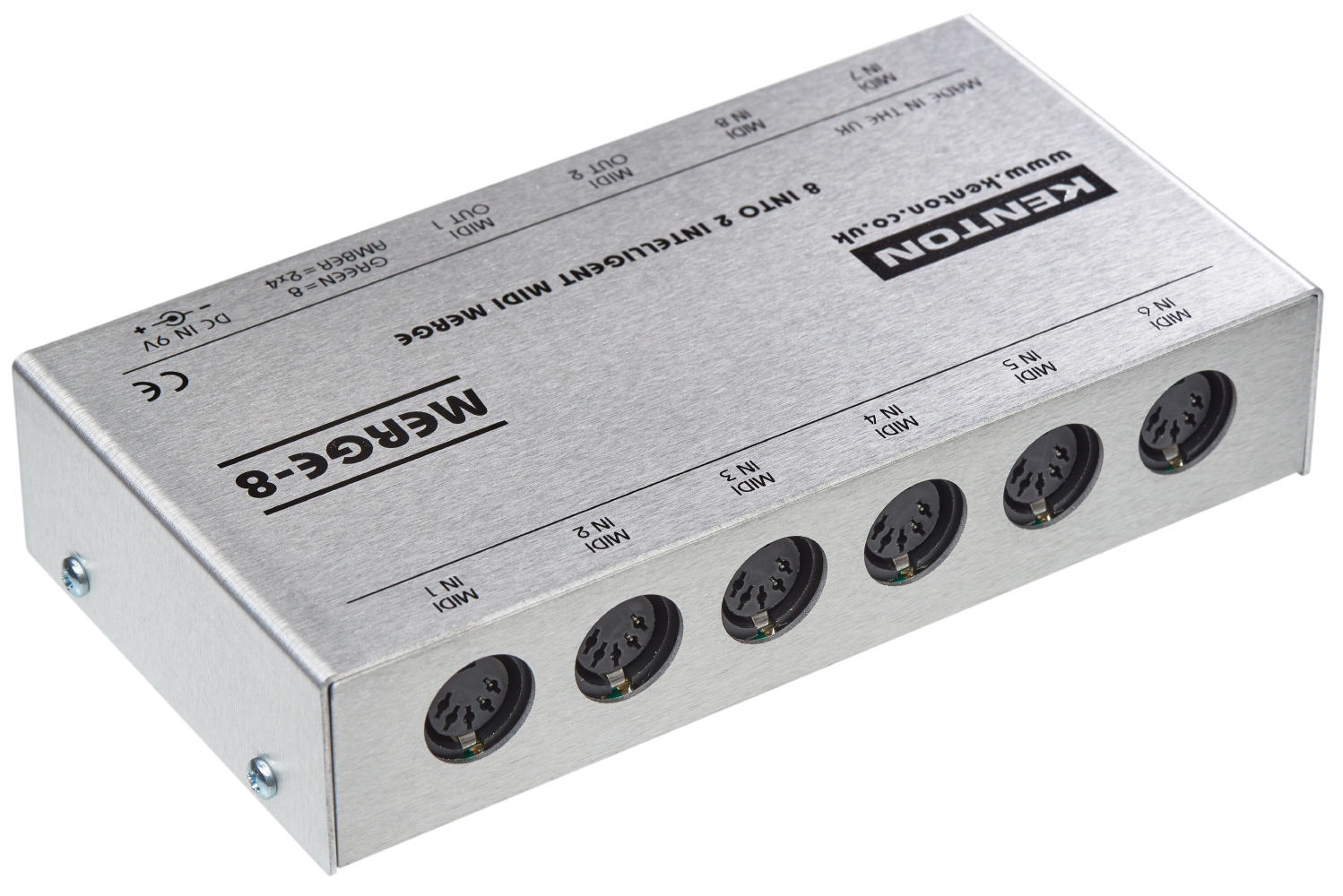 Kenton Merge 8 – 8 MIDI IN to 2 OUT по цене 16&nbsp;420 ₽