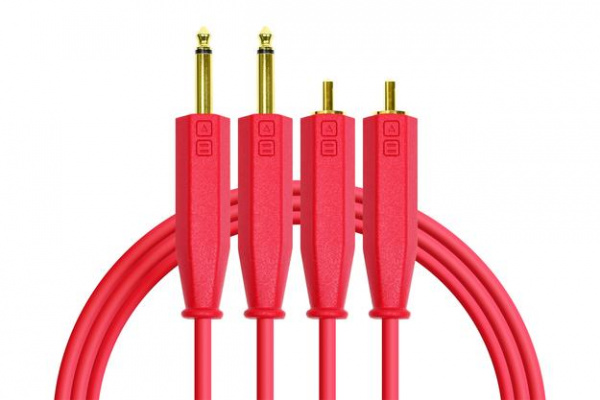 DJTT Chroma Cables Audio 1/4 - RCA Red по цене 2&nbsp;750 ₽