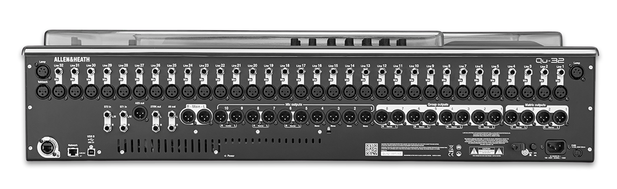 Decksaver Allen & Heath QU32 Cover по цене 14&nbsp;070 ₽