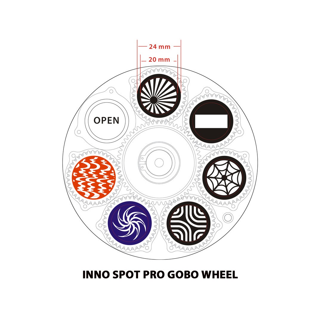 ADJ Inno Spot PRO Pearl по цене 116&nbsp;100 ₽
