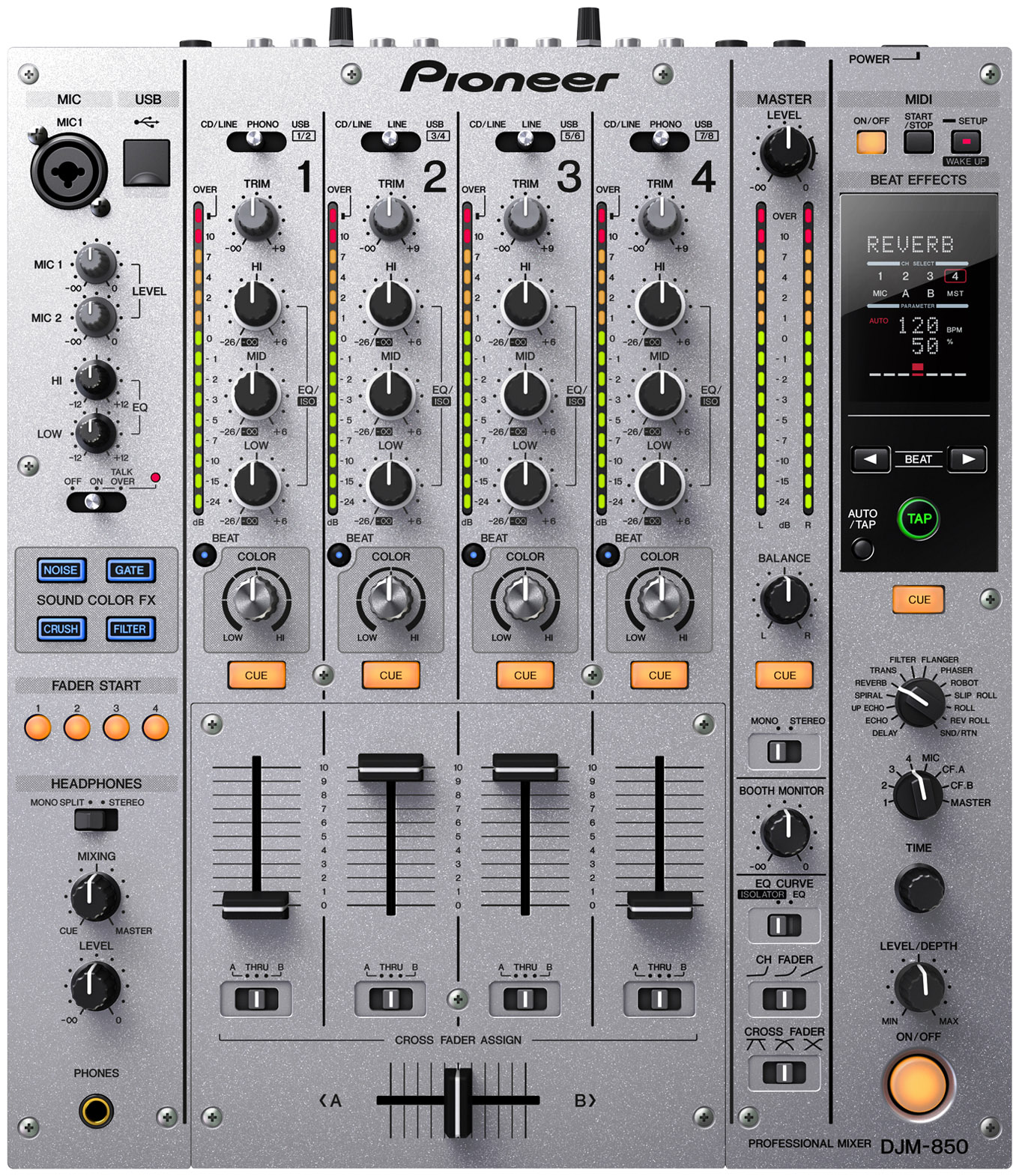 Аренда Pioneer XDJ-1000 mk2 (2 шт) +  Pioneer DJM-850 по цене 7 500.00 ₽