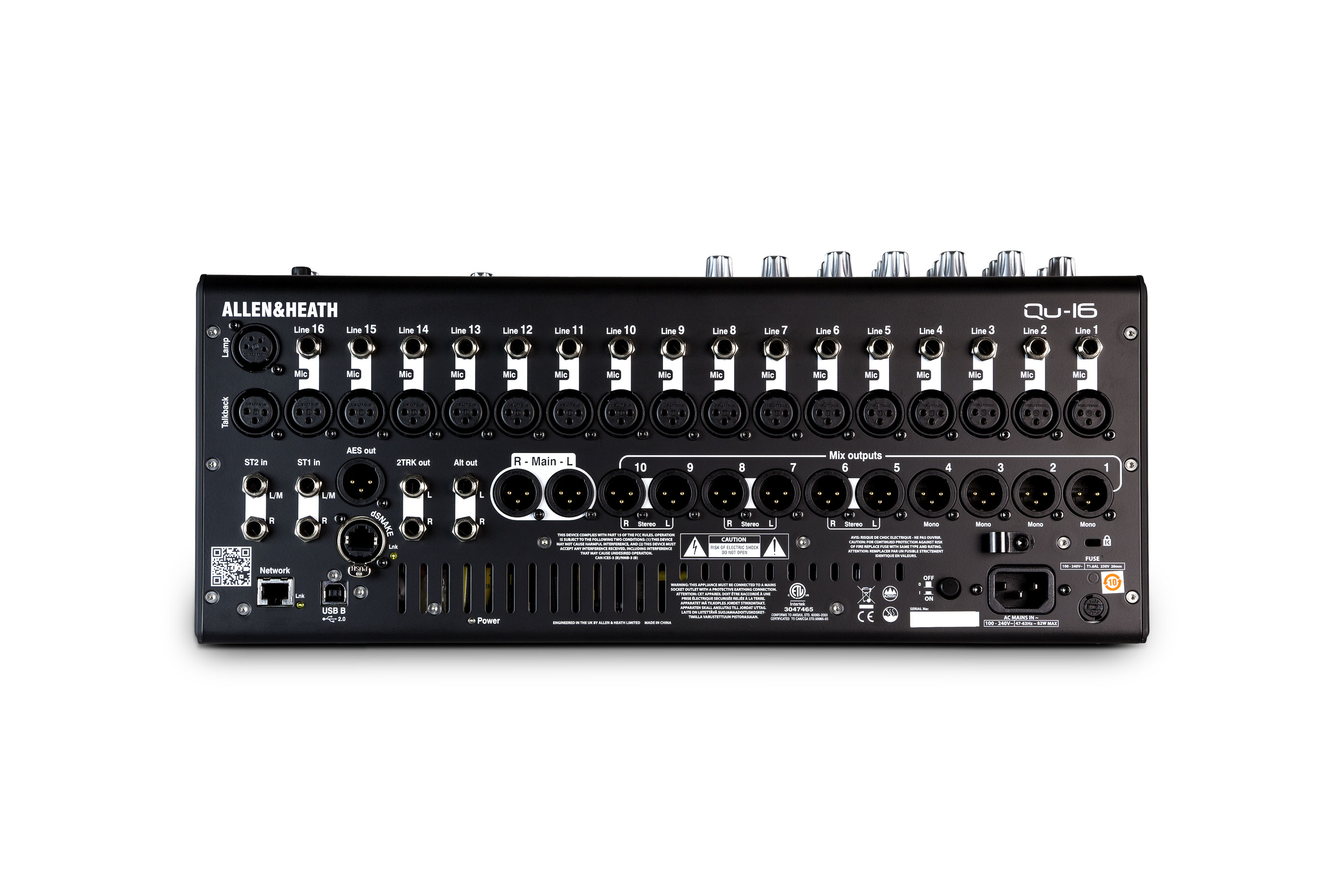 Allen & Heath QU-16C (QU-16) по цене 168&nbsp;480 ₽