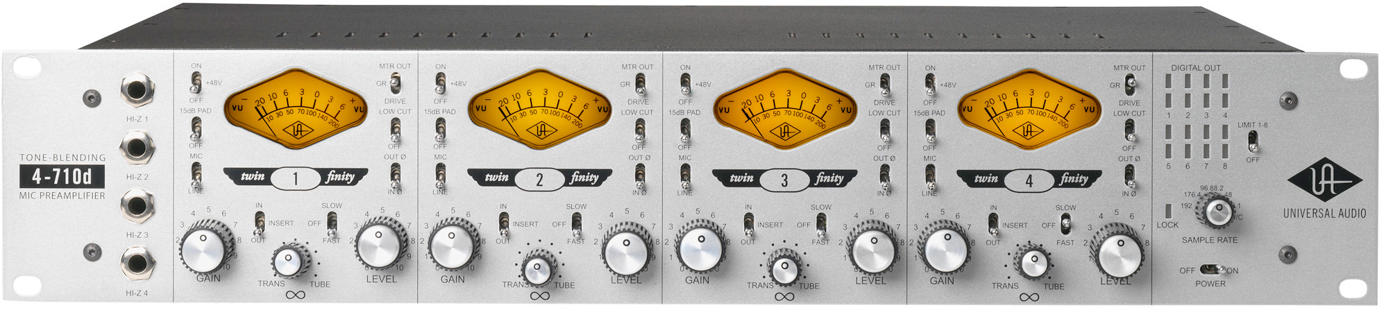 Universal Audio 4-710D Twin-Finity по цене 368&nbsp;720 ₽