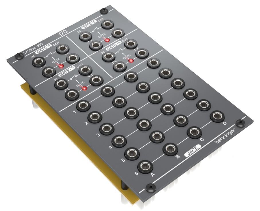 Behringer SYSTEM 100 173 QUAD SIGNAL GATE/ PATCH BAY по цене 13&nbsp;290 ₽