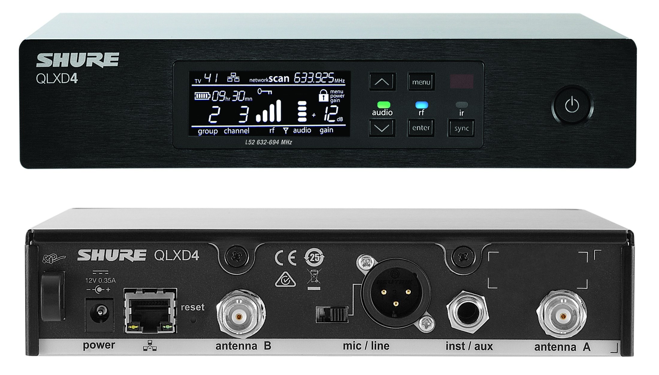 Shure QLXD14E/153T G51 по цене 213&nbsp;320 ₽