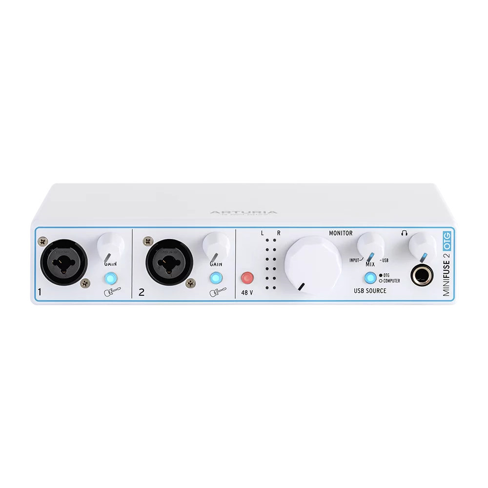 Arturia MiniFuse 2 White OTG по цене 14&nbsp;860 ₽