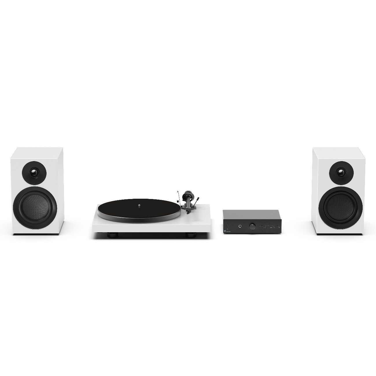 Pro-Ject Colourful Audio System E Satin White по цене 159&nbsp;500.00 ₽