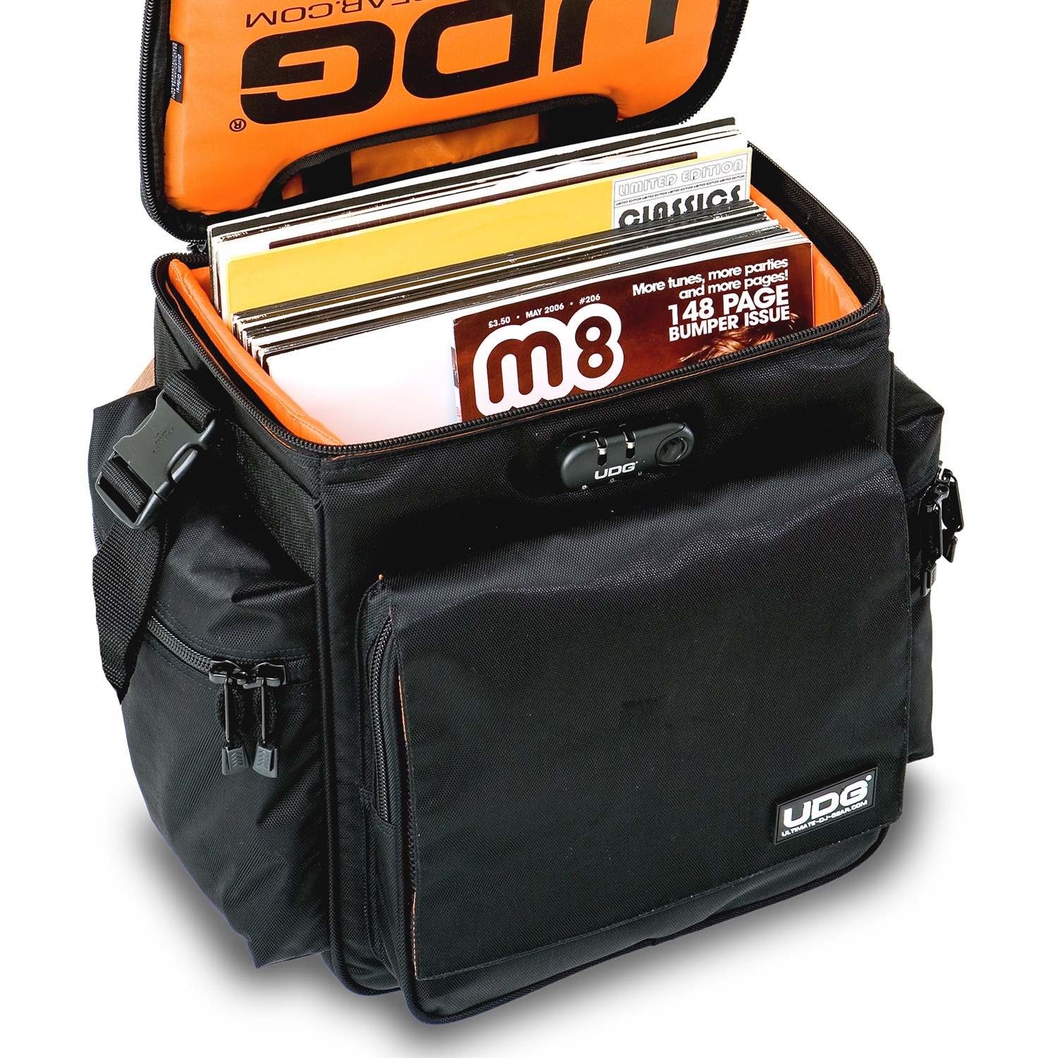UDG Ultimate SlingBag Trolley DeLuxe Black, Orange Inside MK2 по цене 17&nbsp;610 ₽