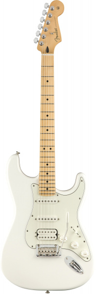 Fender Player Stratocaster HSS MN Polar White по цене 131&nbsp;590 ₽