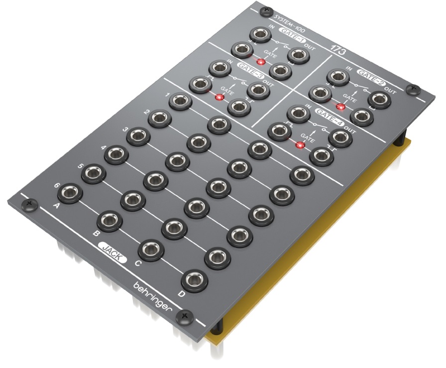 Behringer SYSTEM 100 173 QUAD SIGNAL GATE/ PATCH BAY по цене 13&nbsp;290 ₽