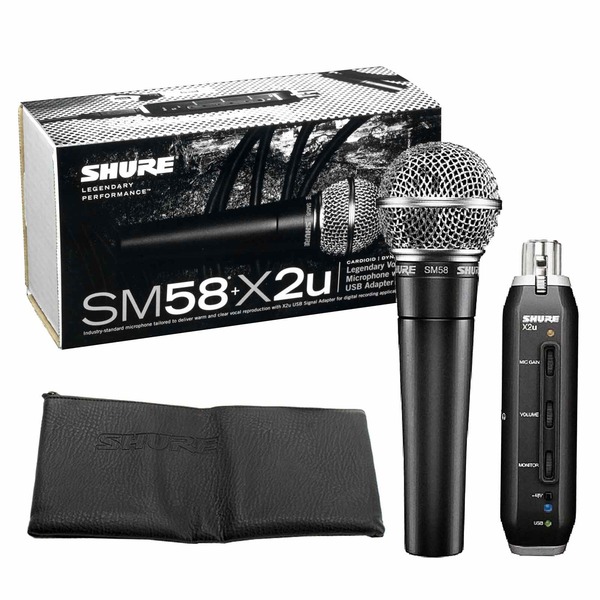 Shure SM58-X2U по цене 21&nbsp;120 ₽