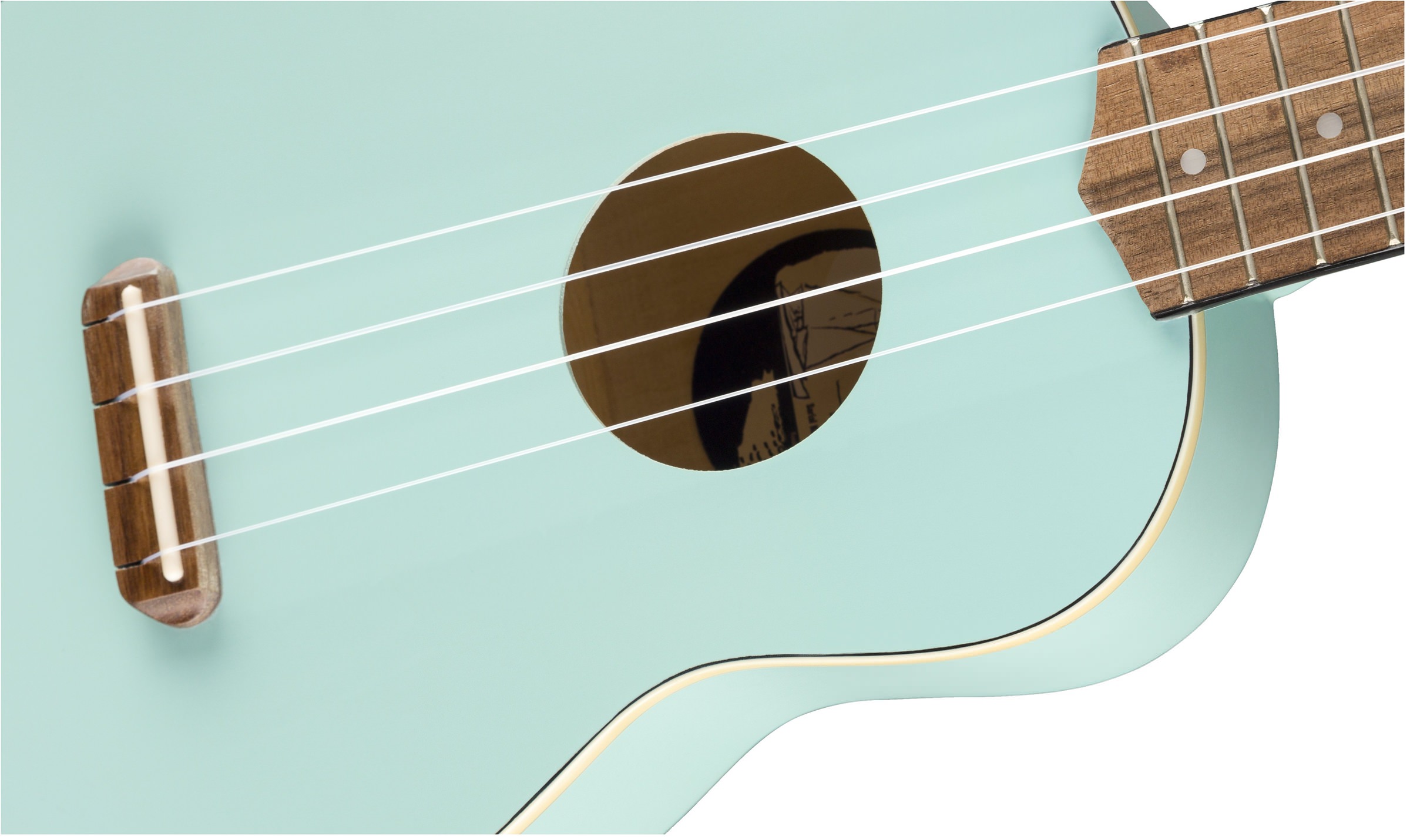 Fender Venice Soprano Uke DPB WN по цене 11&nbsp;000 ₽