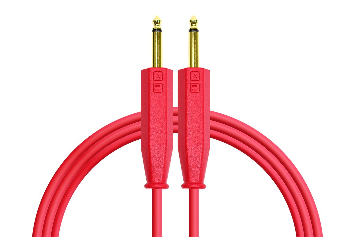 DJTT Chroma Cables Audio 1/4 - RCA Red по цене 2&nbsp;750 ₽