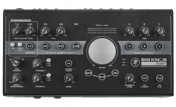 Mackie Big Knob Studio+ по цене 43&nbsp;490 ₽