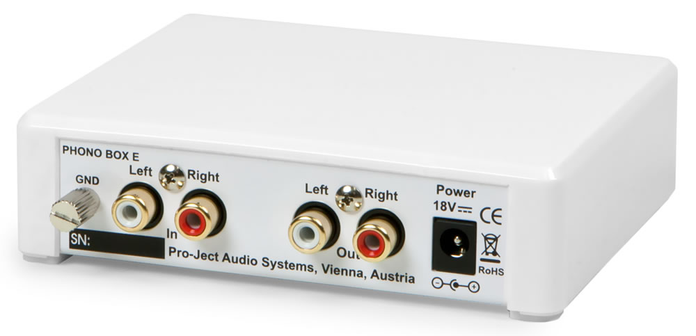 Pro-Ject PHONO BOX E (white) по цене 8&nbsp;590 ₽