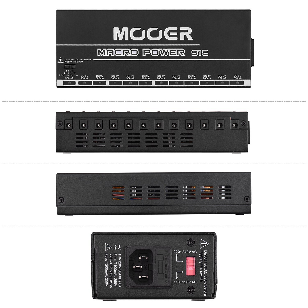 Mooer Macro Power S12 по цене 10&nbsp;190 ₽