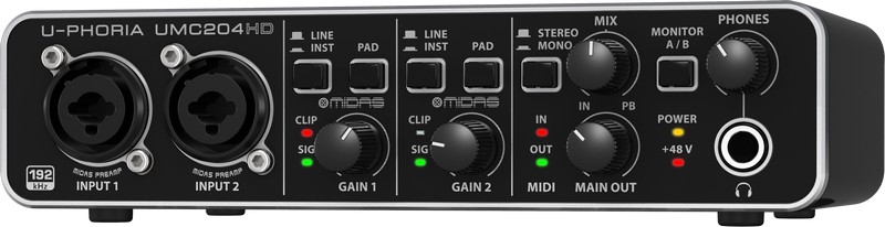 Behringer UMC204HD по цене 9&nbsp;800 ₽