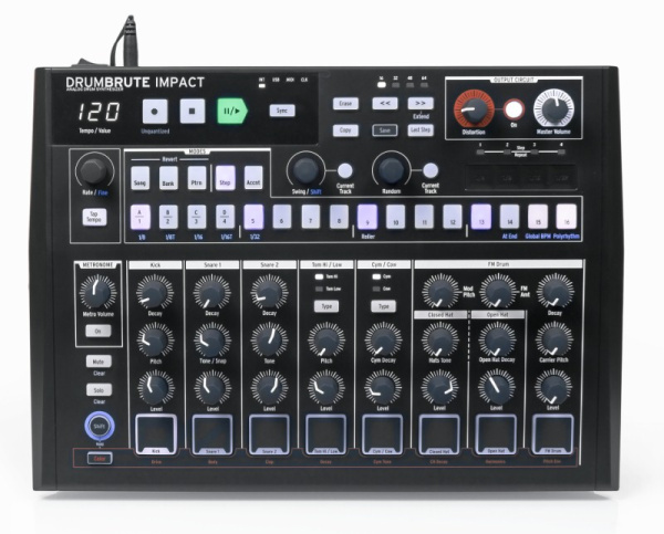 Arturia DrumBrute Impact Noir по цене 40&nbsp;490 ₽