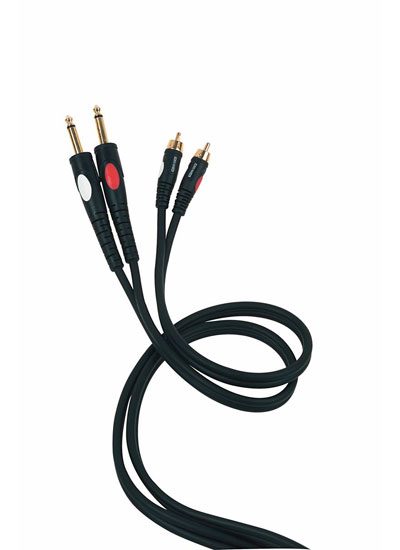 Die Hard DHG535LU3 Кабель 2 х Mono  Jack - 2 x RCA, 3 метра по цене 1&nbsp;690 ₽