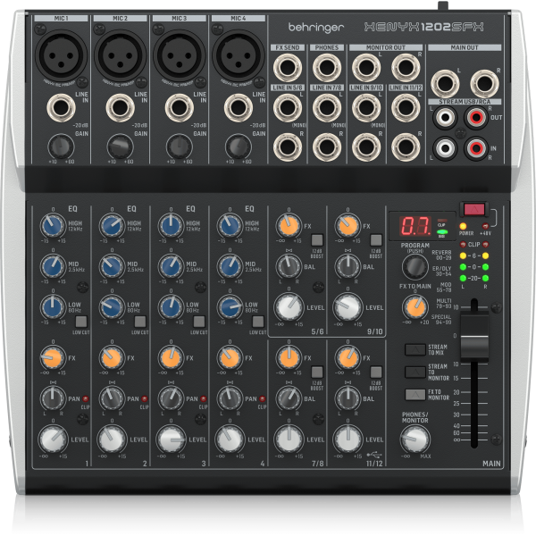 Behringer Xenyx 1202SFX по цене 19&nbsp;040 ₽