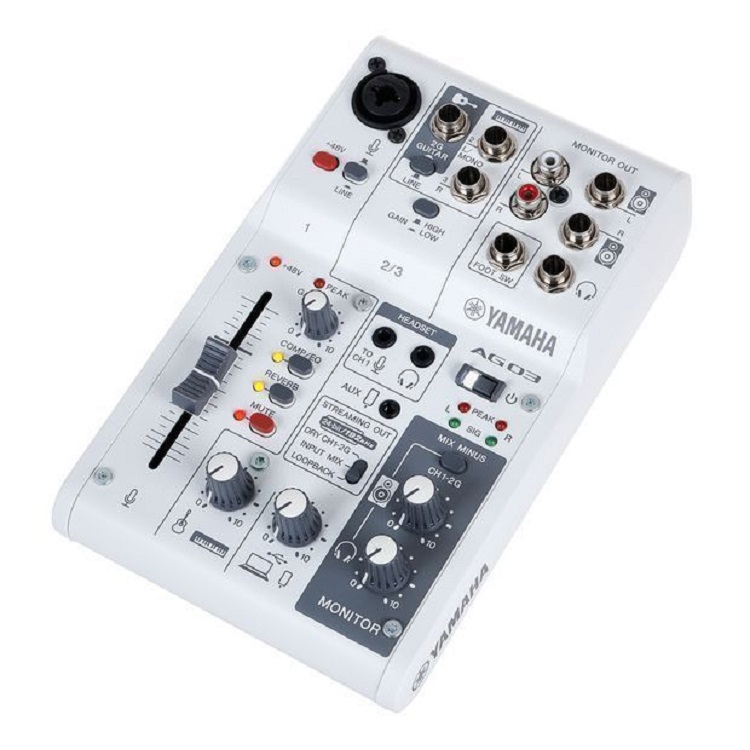 Yamaha AG03 MK2 WH по цене 20&nbsp;780 ₽