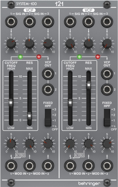 Behringer SYSTEM 100 121 DUAL VCF по цене 15&nbsp;690 ₽