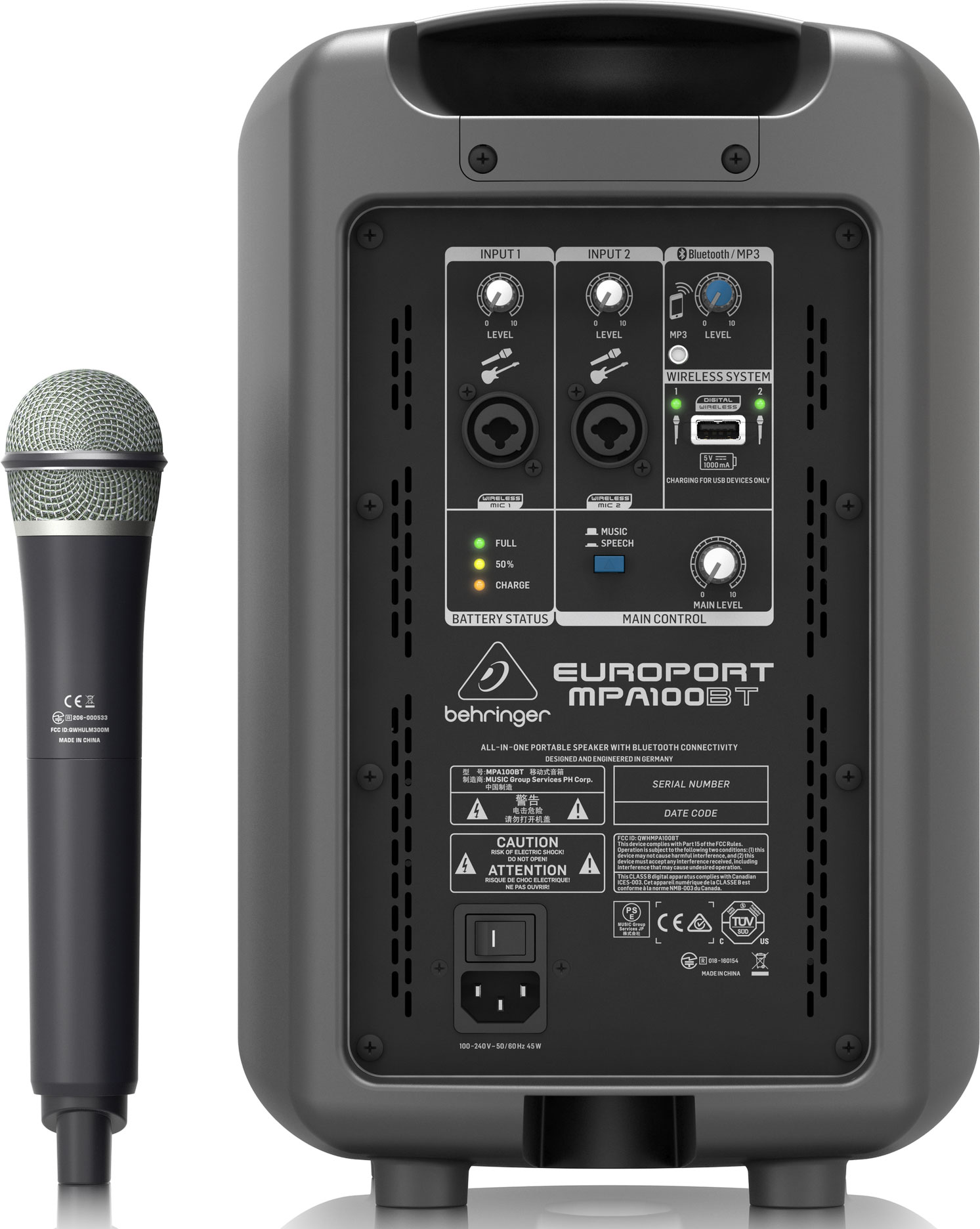 Behringer Europort MPA100BT по цене 28&nbsp;200 ₽