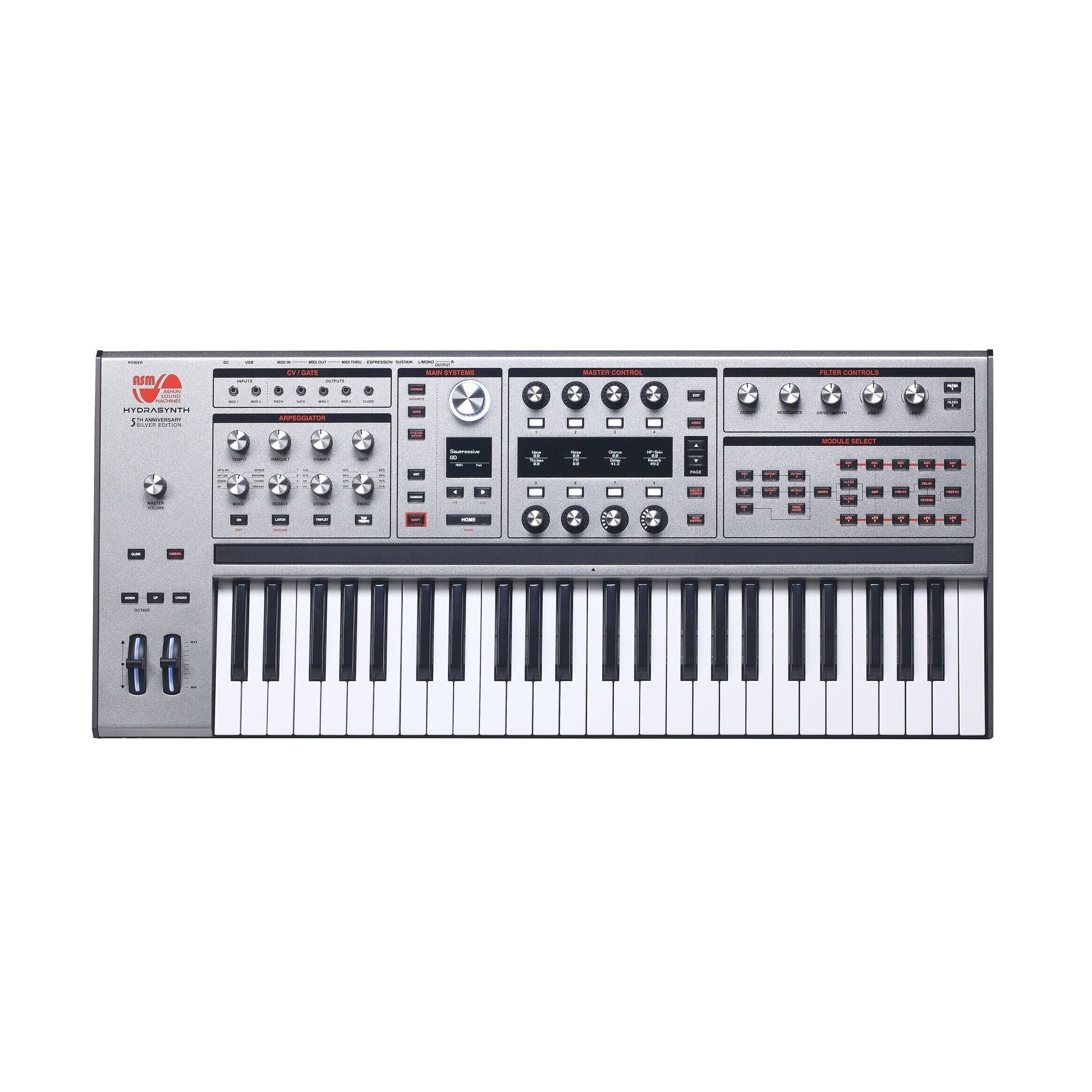 ASM Hydrasynth Keyboard Silver Edition LE по цене 154&nbsp;830 ₽