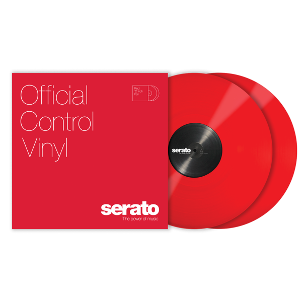 Serato 12" Control Vinyl Performance Series (пара) - Red по цене 4&nbsp;480 ₽