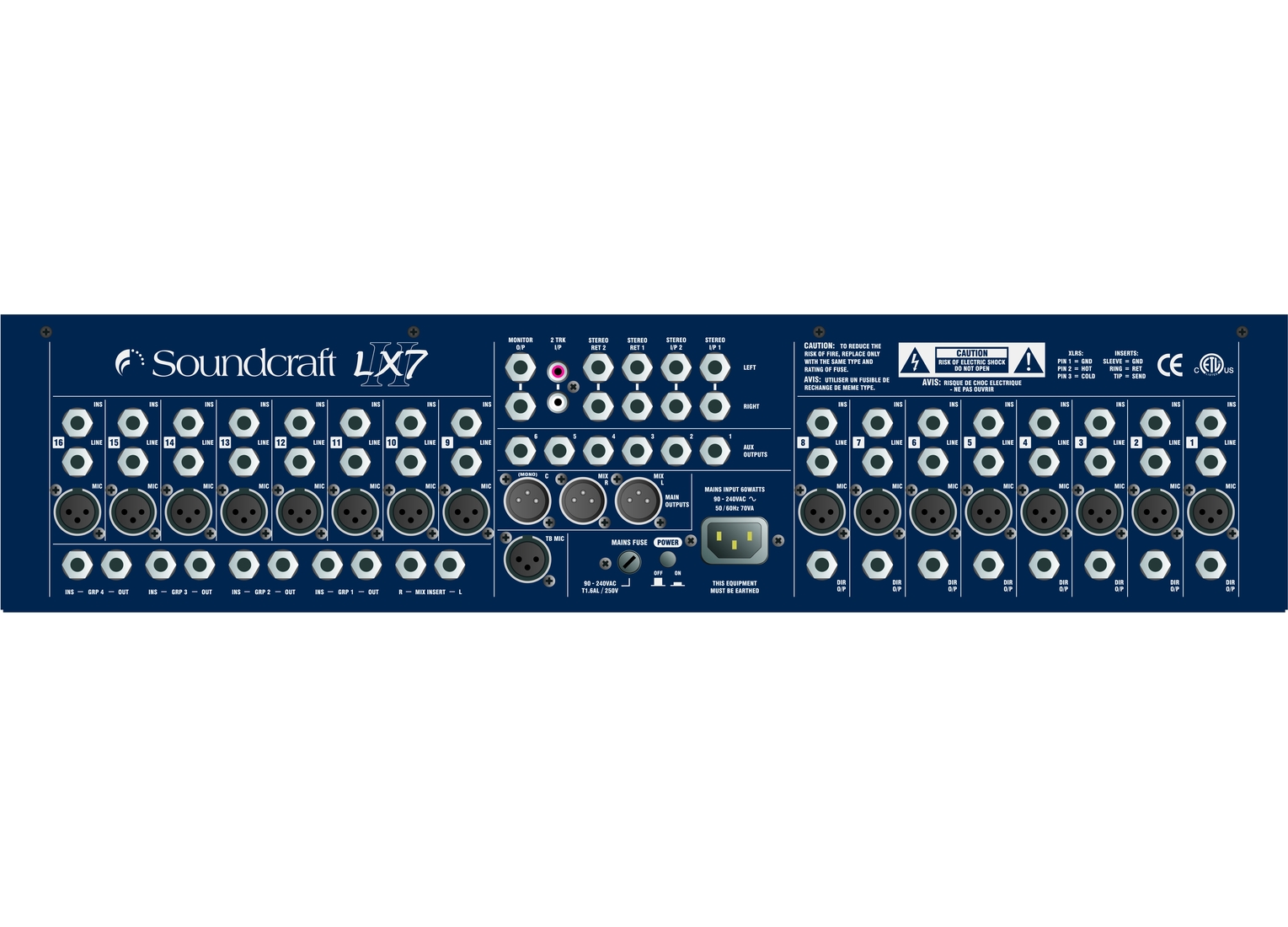 Soundcraft LX7ii-16 по цене 210&nbsp;770 ₽