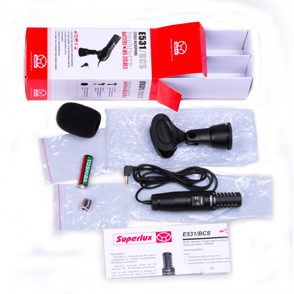 Superlux E531B по цене 3&nbsp;910 ₽