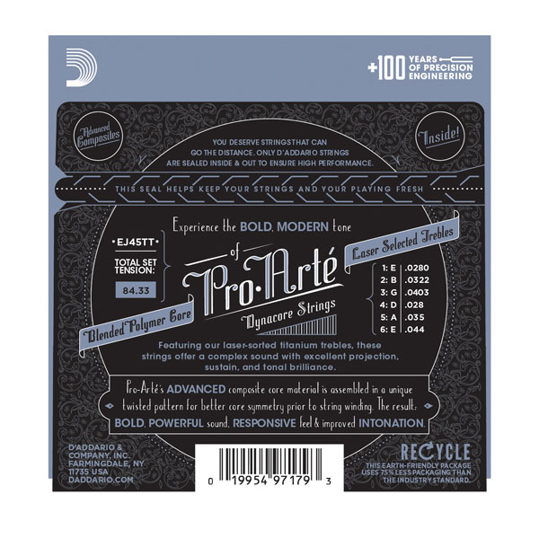 D'Addario EJ45TT по цене 3&nbsp;290 ₽