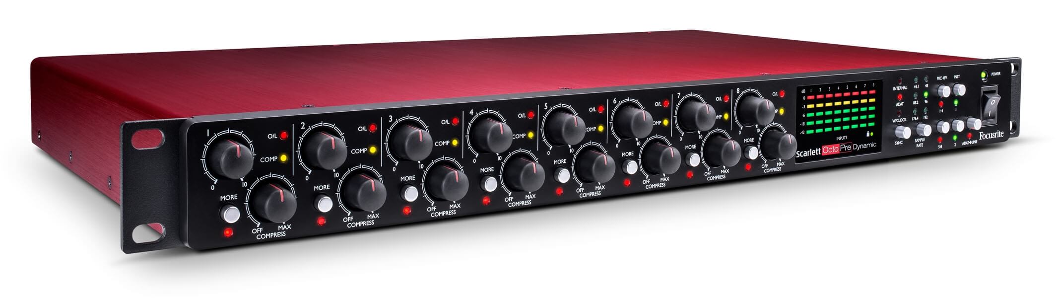 FOCUSRITE Scarlett OctoPre Dynamic по цене 113&nbsp;000 ₽