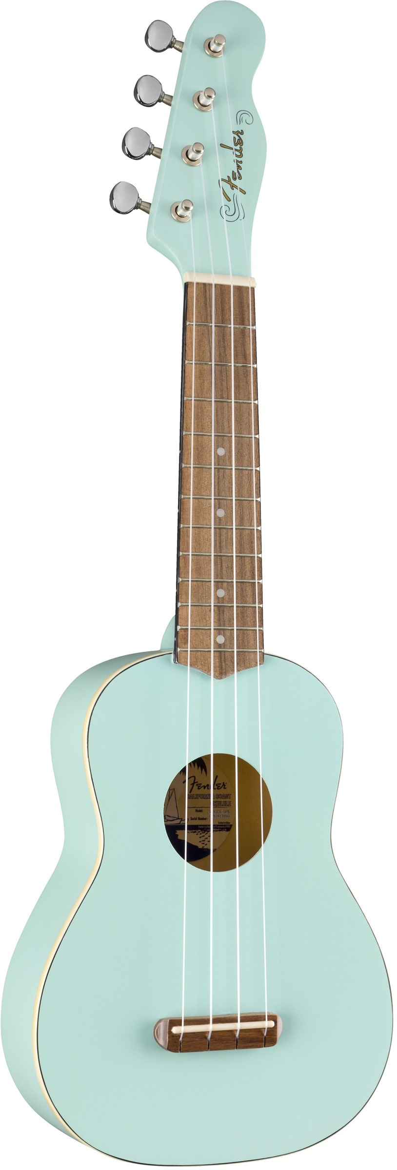 Fender Venice Soprano Uke DPB WN по цене 11&nbsp;000 ₽